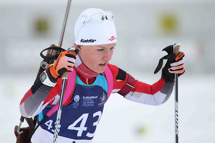 Anna Gandler verpasste heute Medaillenränge - Victoria Mellitzer im guten Mittelfeld - 