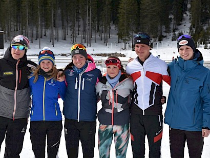 KSC Biathleten beim Alpen-Cup am Podium