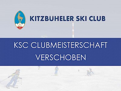 KSC CLUBMEISTERSCHAFT VERSCHOBEN