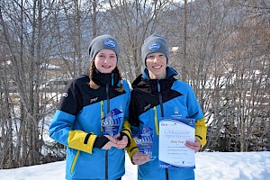 Paul Ritter und Lilly Fuchs erfolgreich beim Dreiländerwettkampf - 