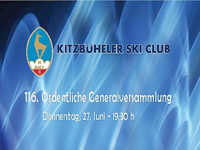 Einladung zur 116. Ordentlichen Generalversammlung des KSC