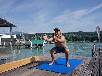 Snowboarder trainierten am Wörthersee