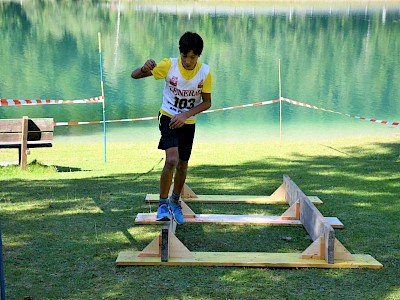 Beste Bedingungen beim Cross-Bewerb der Nordischen