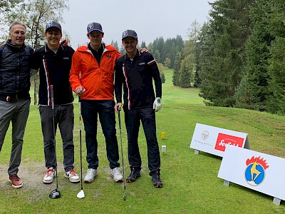 Michael Huber, Wolfmar Reisch, Jan Überall, Markus Gandler (von links)