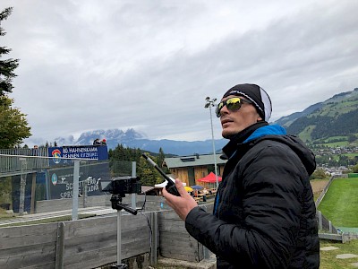 Tiroler Skispringer halten Trainingstag in Kitzbühel