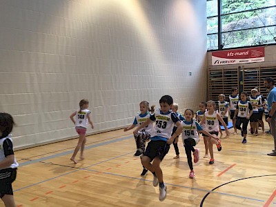 Sieg von Rosa Bodner beim Konditionsbewerb der Kinder in Hopfgarten