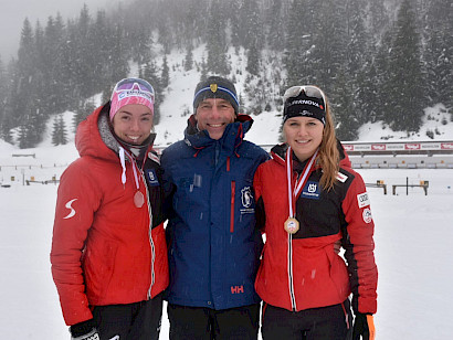 Gold und Silber für Anna Gandler und Victoria Mellitzer