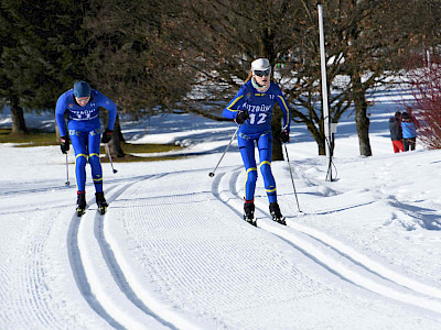 Beste Bedingungen beim Langlauf Bezirkscup