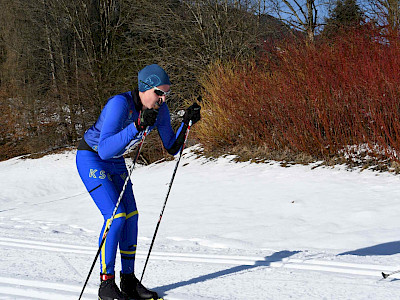 Beste Bedingungen beim Langlauf Bezirkscup