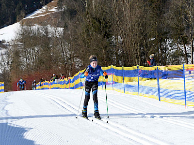 Beste Bedingungen beim Langlauf Bezirkscup