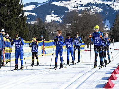 Beste Bedingungen beim Langlauf Bezirkscup