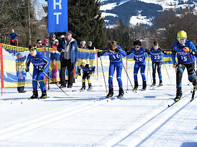 Beste Bedingungen beim Langlauf Bezirkscup