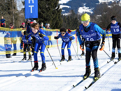 Beste Bedingungen beim Langlauf Bezirkscup