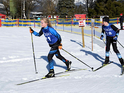 Beste Bedingungen beim Langlauf Bezirkscup