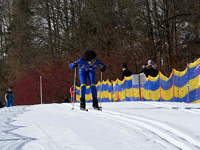 Beste Bedingungen beim Langlauf Bezirkscup