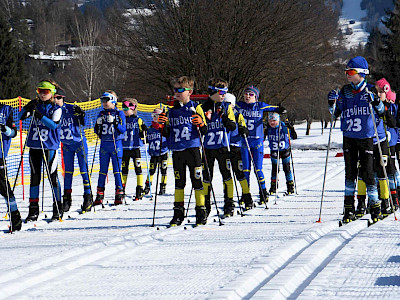 Beste Bedingungen beim Langlauf Bezirkscup