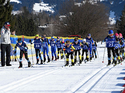 Beste Bedingungen beim Langlauf Bezirkscup