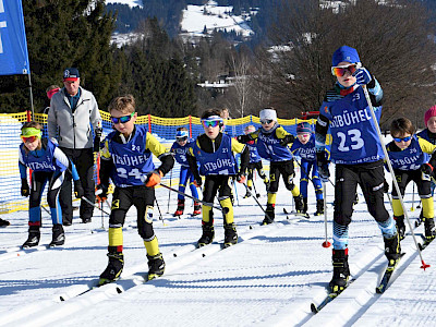 Beste Bedingungen beim Langlauf Bezirkscup