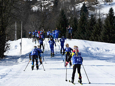 Beste Bedingungen beim Langlauf Bezirkscup