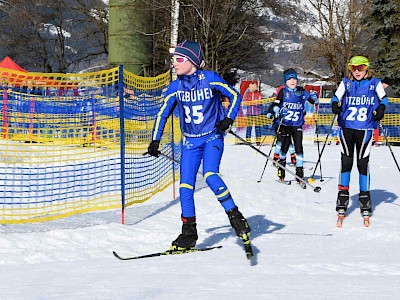 Beste Bedingungen beim Langlauf Bezirkscup