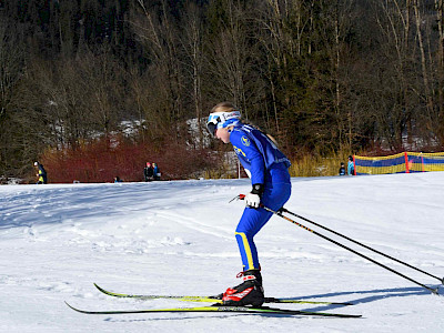 Beste Bedingungen beim Langlauf Bezirkscup