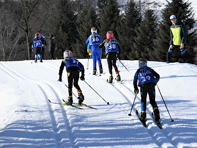 Beste Bedingungen beim Langlauf Bezirkscup