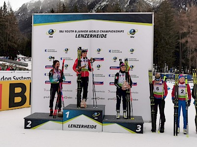 Zum Abschluss der Biathlon Jugend- und Junioren-WM holte Anna Gandler Gold