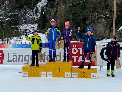 KSC Biathleten beim Landescup auf dem Stockerl