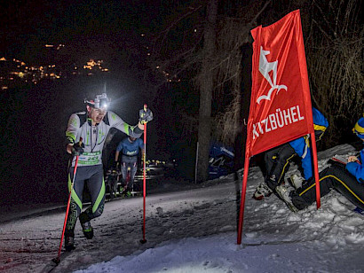 Vertical Up – verschärft die Streif bergauf - Starthütte für Mitglieder geöffnet