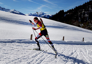 Lara Wagner freut sich bereits auf ein Training mit dem Team - 