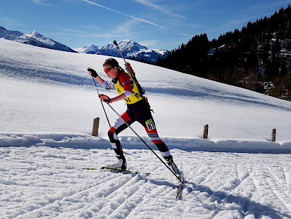 Lara Wagner freut sich bereits auf ein Training mit dem Team