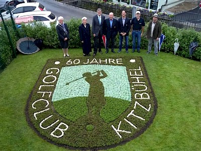 V.l.: Anni Rainer, Signe Reisch, Klaus Winkler, Martin Kerscher, Juppi Koidl, Gidi Mettler, Peter Astl.