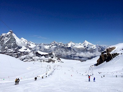 Dajana Dengscherz in Zermatt