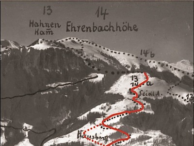 Das erste Abfahrtsrennen - 7. Jänner 1906