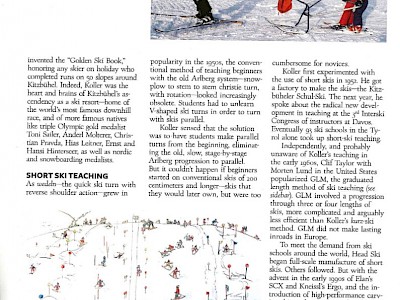 Karl Koller - Bericht im Skiing History Magazin