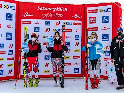 Valentina holte bei ÖSV Schülermeisterschaften Meistertitel in Slalom, Riesenslalom und Kombination!