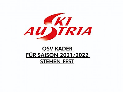 ÖSV-Kader für 2021/22 steht fest