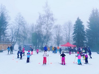 Langlauf Schnuppertraining stieß auf reges Interesse