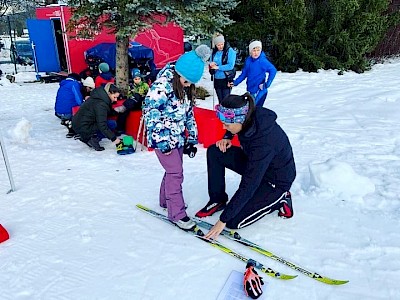 Langlauf Schnuppertraining stieß auf reges Interesse