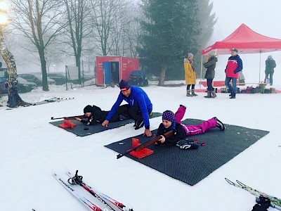 Langlauf Schnuppertraining stieß auf reges Interesse