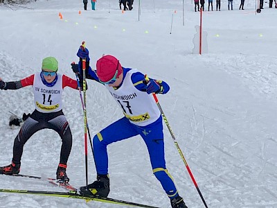 K.S.C. Biathleten an mehreren Schauplätzen im Einsatz.