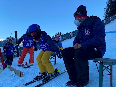 Zahlreiche Kinder wollten in Kitzbühel fliegen lernen