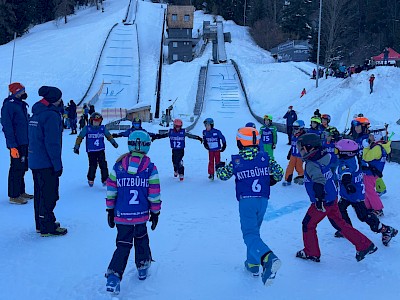 Zahlreiche Kinder wollten in Kitzbühel fliegen lernen