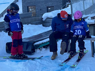 Zahlreiche Kinder wollten in Kitzbühel fliegen lernen