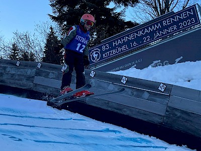 Zahlreiche Kinder wollten in Kitzbühel fliegen lernen