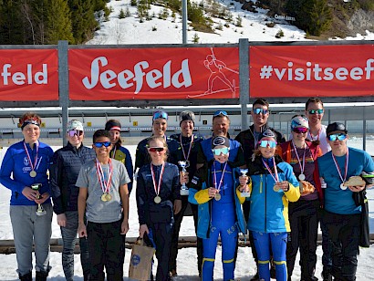 Erfolgreiche Tiroler Staffelmeisterschaft für den KSC in Seefeld! 