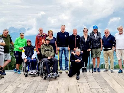 Starthaus Besuch von Freunden