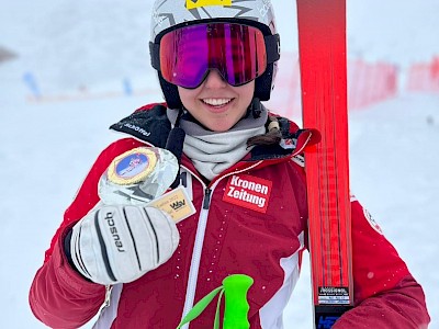 Beste Österreicherin beim EC Riesenslalom