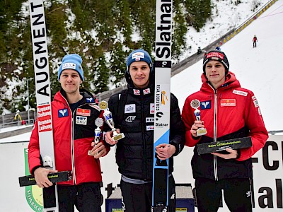 Podestplatz für Max Lienher beim FIS-Cup!