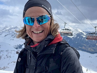 Die Begehung mit Ski auf das Kitzbüheler Horn